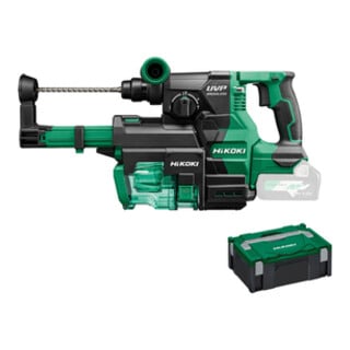 Perforateur-burineur sans fil HiKOKI (SDS-plus) DH3628DA Basic (HSC II) + système d'aspiration des poussières