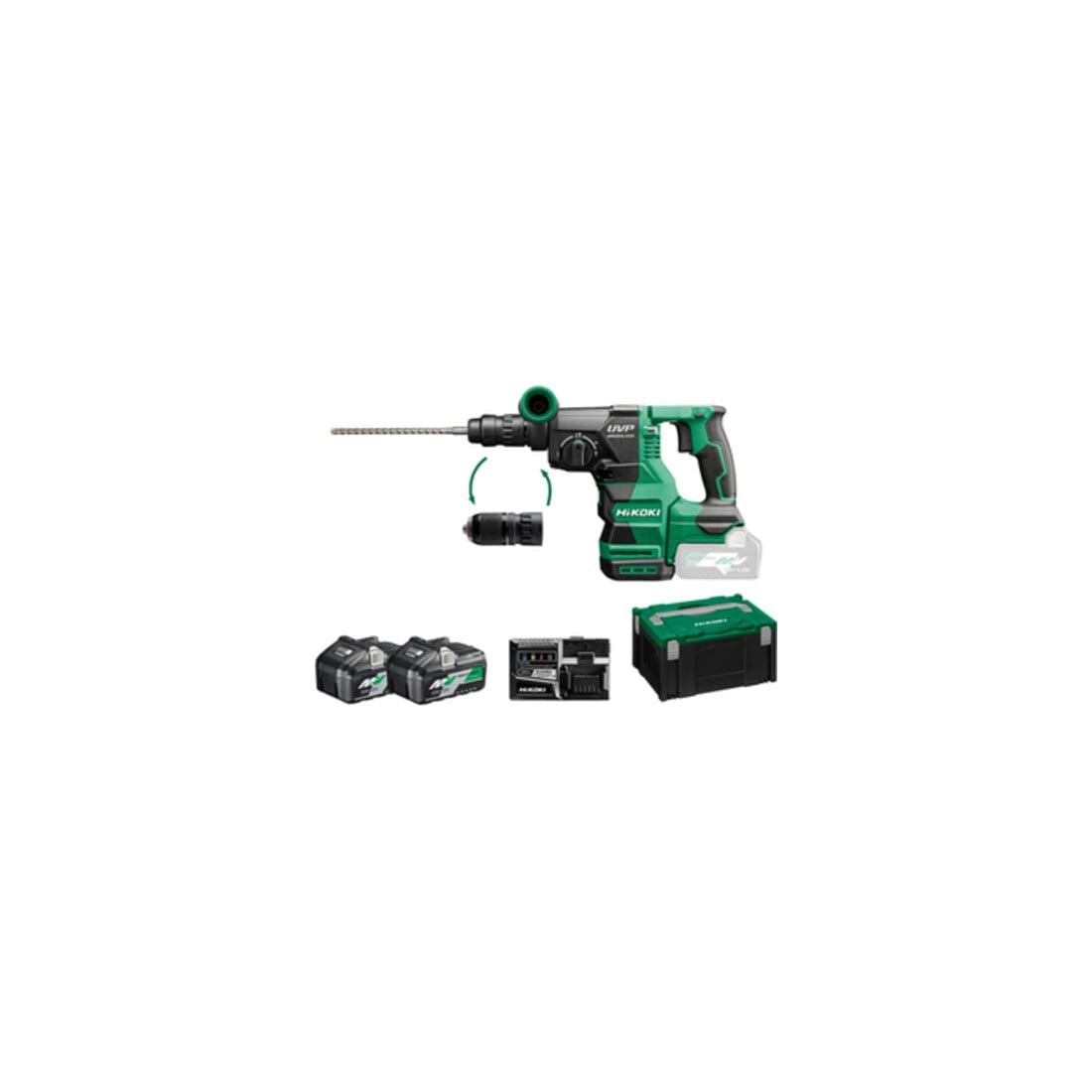 Perforateur-burineur sans fil HiKOKI (SDS-plus) DH3628DC (4,0 Ah) (HSC III)