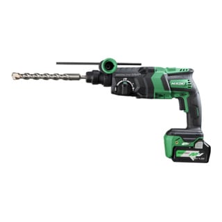 Perforateur-burineur sans fil HiKOKI (SDS-plus) DH36DPE (2,5 Ah) + système d'aspiration des poussières