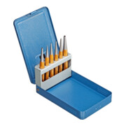 Perforateur Gedore 6 pcs. dans une cassette pliante en métal-1