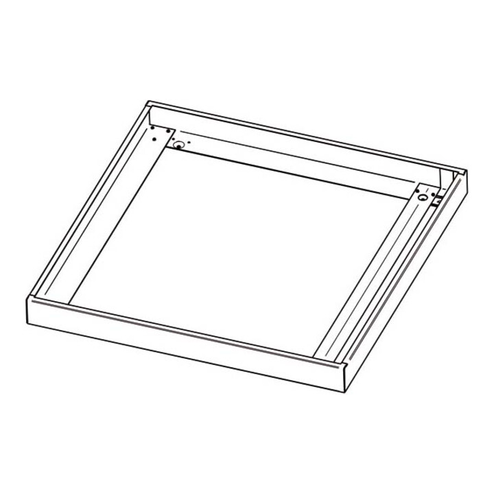 Performance in Light Cadre de montage FL625LED EL RAL9016 86256010