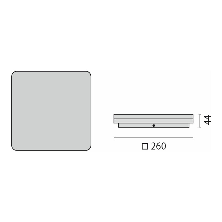 Performance in Light LED applique et plafonnier 3000K/4000K 3105558