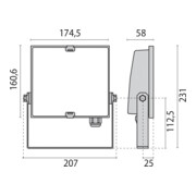 Performance in Light LED-Scheinwerfer 4000K Guell Zero#306523-3