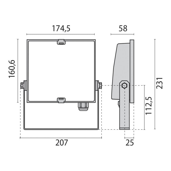 Performance in Light LED-Scheinwerfer 4000K Guell Zero#306523