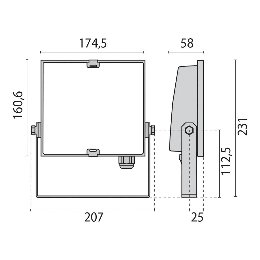 Performance in Light LED-Scheinwerfer 4000K Guell Zero#306523