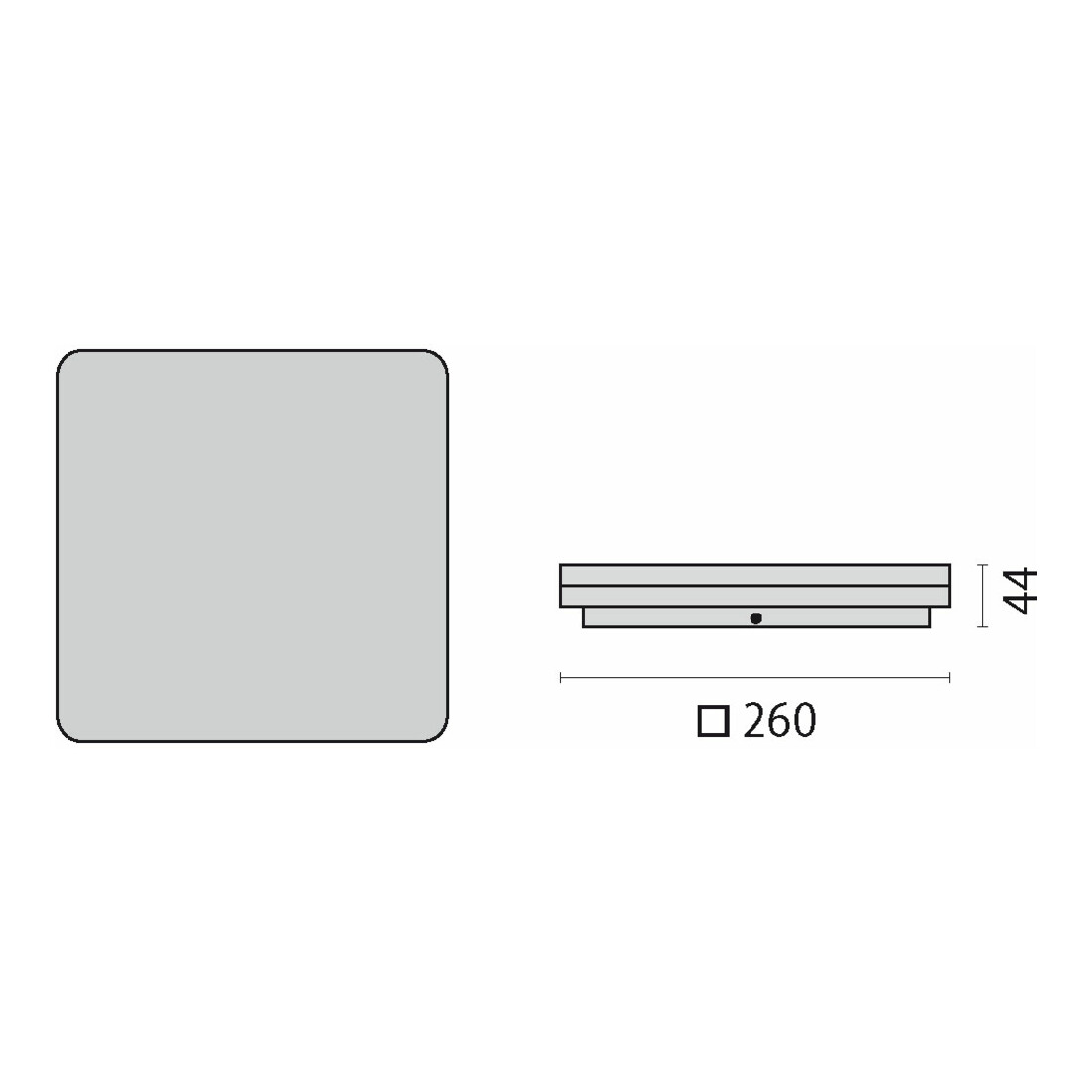 Performance in Light LED-Wand-u. Deckenleuchte 3000K/4000K 3105558