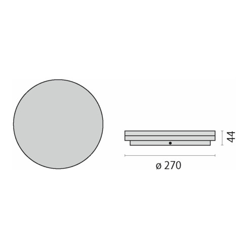 Performance in Light LED-Wand-u. Deckenleuchte 3000K/4000K 3105559