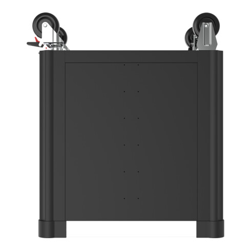 PERFORMANCEplus P10 Chariot d'atelier NOIR/ROUGE avec 8 tiroirs KS Tools