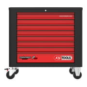 PERFORMANCEplus P20 Chariot d'atelier NOIR/ROUGE avec 8 tiroirs KS Tools-4