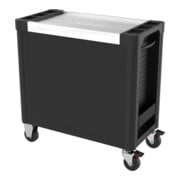 PERFORMANCEplus P25 Chariot d'atelier NOIR/ROUGE avec 8 tiroirs KS Tools-2