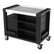 PERFORMANCEplus P35 Chariot d'atelier NOIR/ROUGE avec 13 tiroirs KS Tools-2