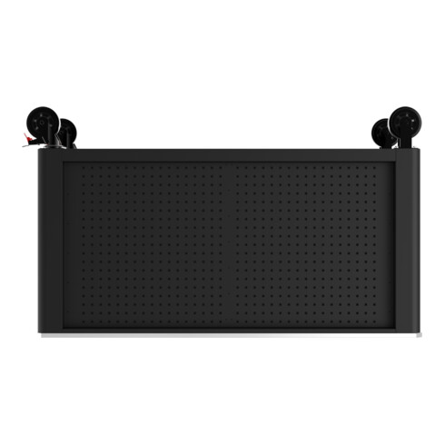 PERFORMANCEplus P40 Chariot d'atelier NOIR/ROUGE avec 4 tiroirs KS Tools
