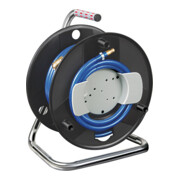 Persluchtslanghaspel Standaard 20m slang-Ø 6/12mm fitting DIN-2
