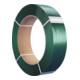 PET bande plastique vert 13x0,6 mm, rouleau de 2500 m-1