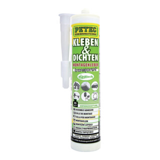PETEC Collage et étanchéité Ecoline 290 ml, transparent