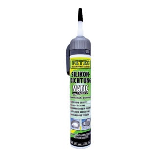 PETEC Silikondichtung 200 ml schwarz