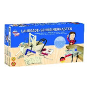 PETER BAUSCH Boîte de marqueterie avec outils en acier Bausch