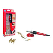 PETER BAUSCH Set de pyrogravure avec 20 embouts Pebaro