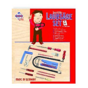 PETER BAUSCH Set de scie à chantourner en carton coloré Modèle 925P Bausch