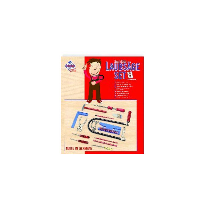 PETER BAUSCH Set de scie à chantourner en carton coloré Modèle 925P Bausch