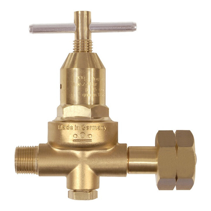 Petit détendeur à propane sans manomètre 0,5 - 6 bar 18 kg/h W 21,8 x 1/14po. LH
