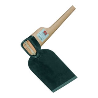 Petite binette dim. lame 145 x 95 x 100 mm forgé, avec manche poids 1000 g
