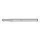 Petite fraise sur tige forme F KUD D. 3 mm L. tête 2 mm D. tige 3 mm carbure eng-1