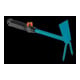 Petite houe combisystem GARDENA, lame droite, 2 dents