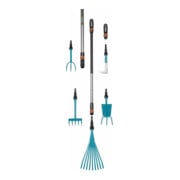 Petite houe combisystem GARDENA, lame droite, 2 dents-2