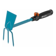 Petite houe combisystem GARDENA, lame droite, 3 dents