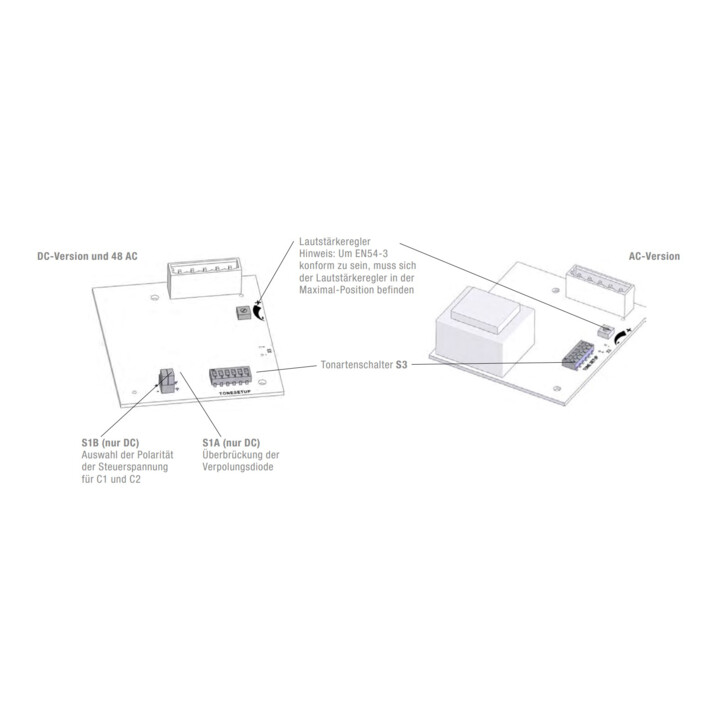 pfannenberg Schallgeber 105dB IP66 10-57DC PA 1