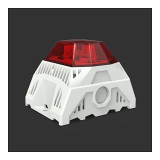 pfannenberg Signal sonore radial LED L1-R 24DC 16cd rouge