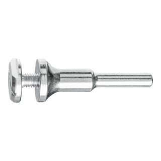 PFERD Aufspannbolzen für Schleifräder mit Bohrung 6 mm Schaft-Ø 6 mm Spannbereich 3-10mm