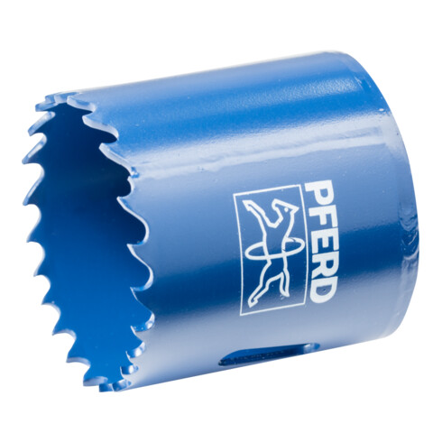 PFERD Bi-Metall Lochsäge Co8/M42 Ø 43 mm Schnitttiefe 31 mm für Stahl, Edelstahl, Blech, Holz
