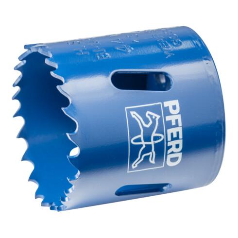 PFERD Bi-Metall Lochsäge Co8/M42 Ø 44 mm Schnitttiefe 31 mm für Stahl, Edelstahl, Blech, Holz