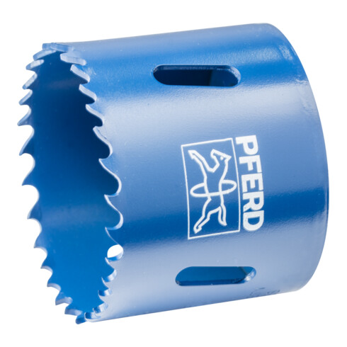 PFERD Bi-Metall Lochsäge Co8/M42 Ø 52 mm Schnitttiefe 31 mm für Stahl, Edelstahl, Blech, Holz