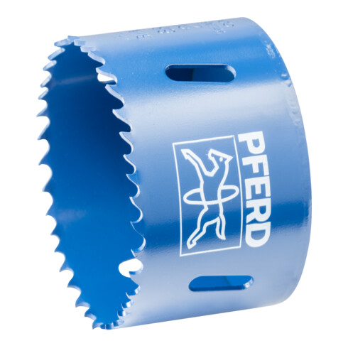 PFERD Bi-Metall Lochsäge Co8/M42 Ø 68 mm Schnitttiefe 31 mm für Stahl, Edelstahl, Blech, Holz