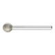 PFERD Boule de pointage montée sur glissière. 12x 6 mm D126-1