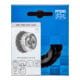 Brosse à pots PFERD avec fil, nouée POS TBG INOX 65 mm