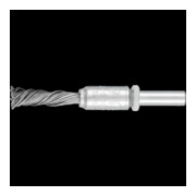 Pferd Brosse à pinceau acier dentée Ø 6 mm 10x25x0,5 mm
