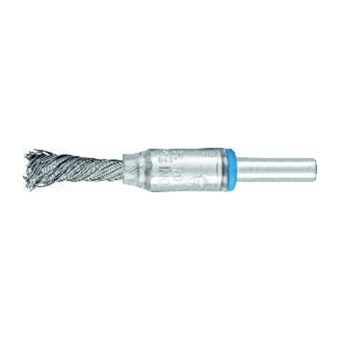 Pferd Brosse à pinceau inox 6 mm 10x25x0,2 mm crantée