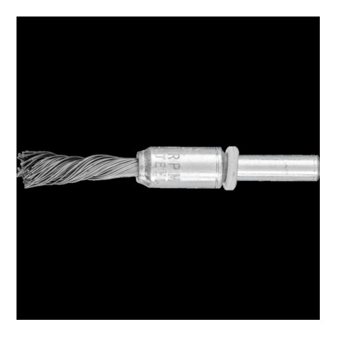 Pferd Brosse à pinceaux acier Ø 6mm 10x25x0,35mm crantée