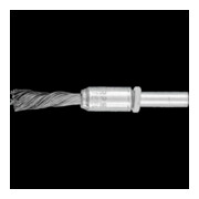 Pferd Brosse à pinceaux acier Ø 6mm 10x25x0,35mm crantée