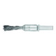 Pferd Brosse à pinceaux acier Ø 6mm 10x25x0,35mm crantée