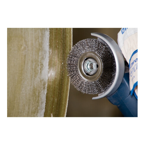 PFERD Brosse ronde, non nouée POS RBU 11512/M14 INOX 0,30