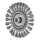 PFERD Brosse ronde, nouée POS RBG 12512/M14 INOX 0,35