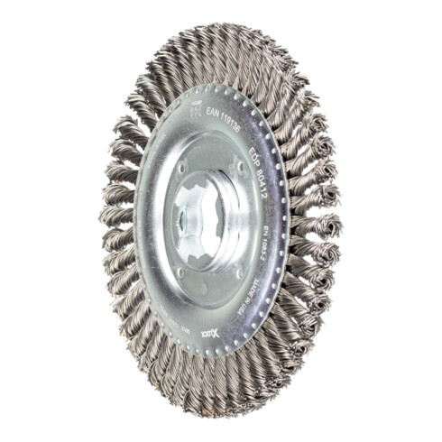 PFERD Brosse ronde Pipeline POS RBG X-LOCK PIPE ST 0,5 mm