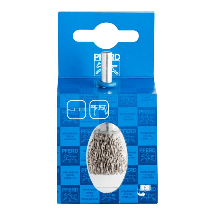 PFERD Brosses pinceau sur tige, non torsadées POS PBU 1516/6 INOX 0,35
