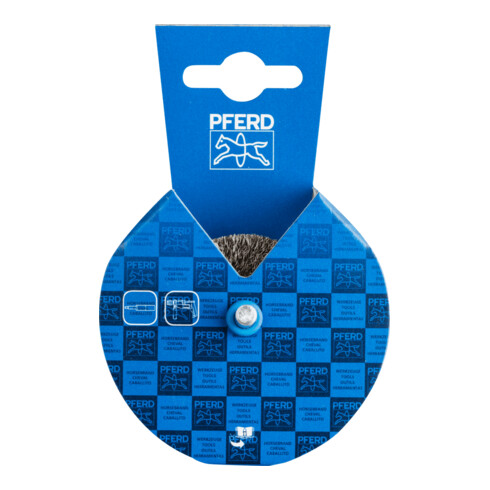 PFERD Brosses plates sur tige, non torsadées POS RBU 5015/6 INOX 0,20