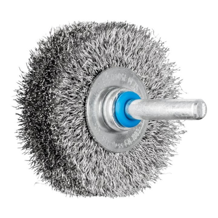 PFERD Brosses plates sur tige, non torsadées RBU 5015/6 INOX 0,20